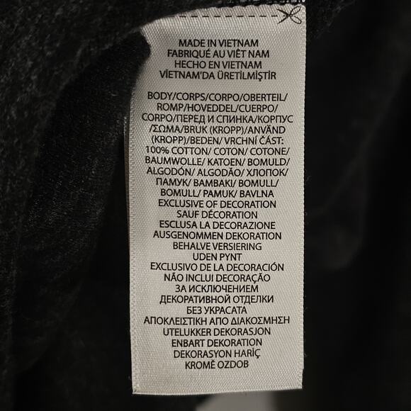 POLO RALPH LAUREN Estate Rib Quarter-Zip Pullover Men's XL Gray Black Red Pony - Picture 4 of 5